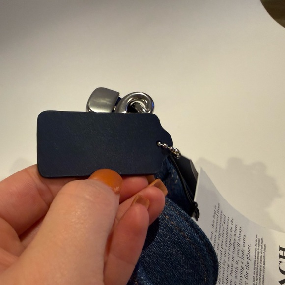 NWT Coach Denim Ashton Shoulder Bag - Picture 13 of 16